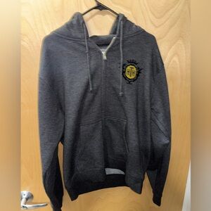 Disney Parks Hollywood Tower Hotel Zip Hoodie sizeL